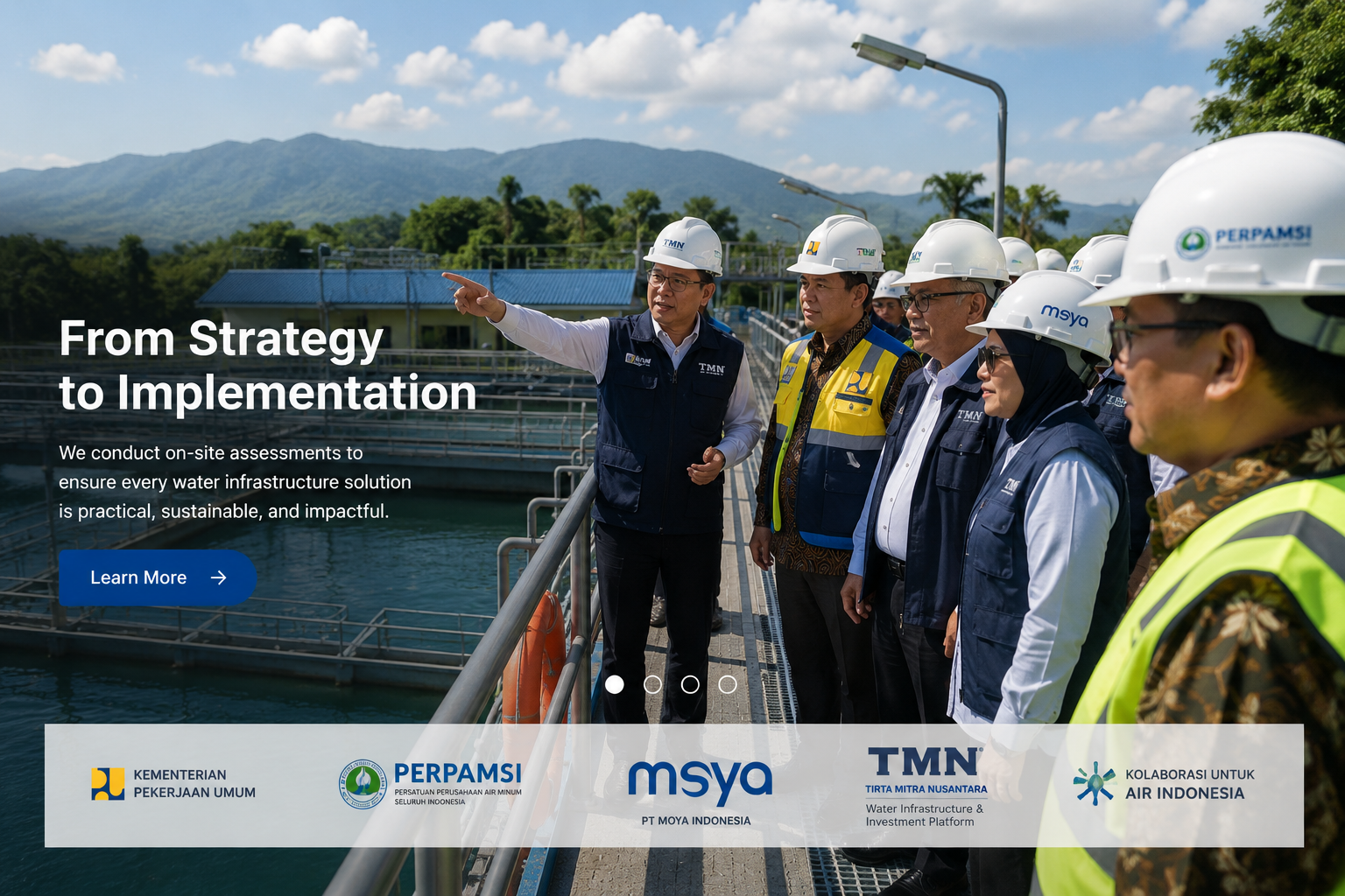 Water infrastructure site assessment