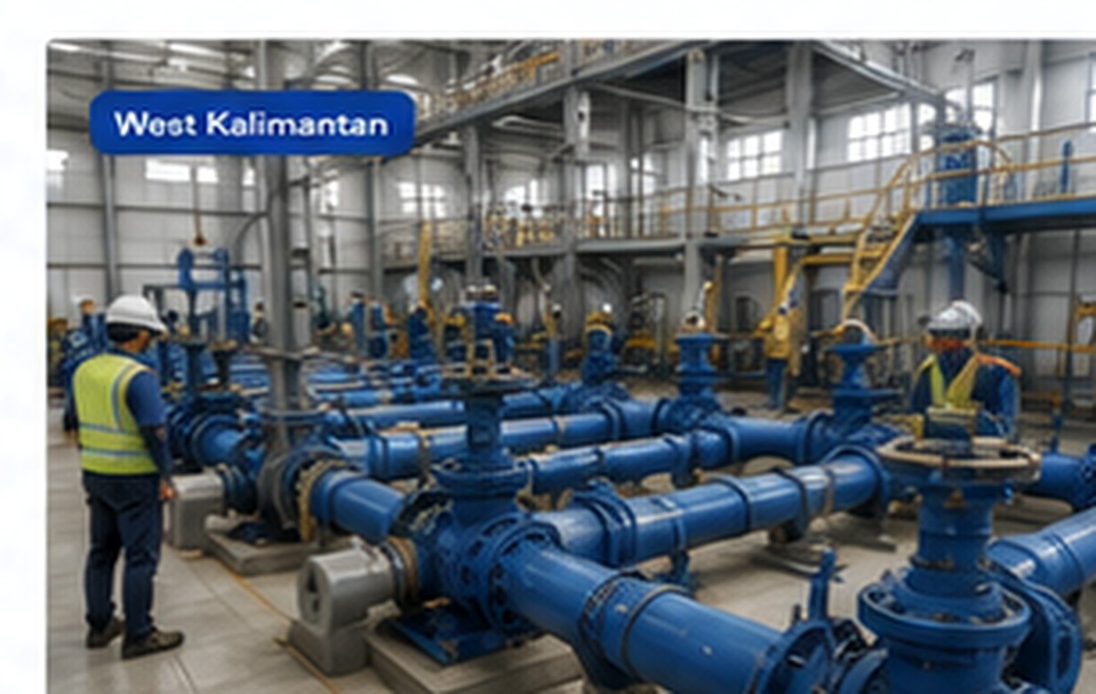 Pontianak water treatment plant expansion documentation